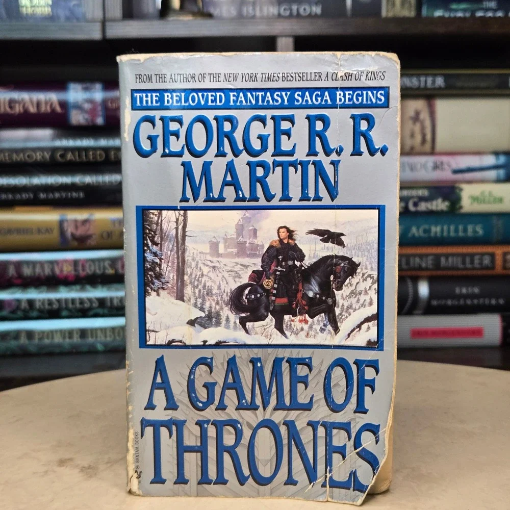 A Game of Thrones by George RR Martin *Rare Jon Snow cover Mass Market PB*